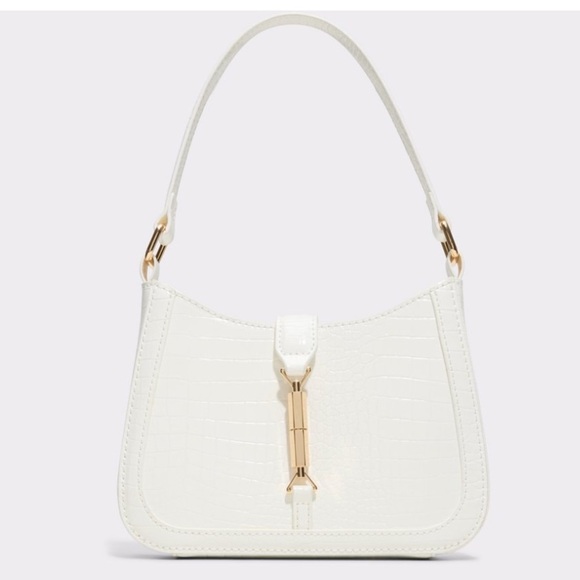 Elegant White Shoulder Bag Gucci - Picture 4 of 5